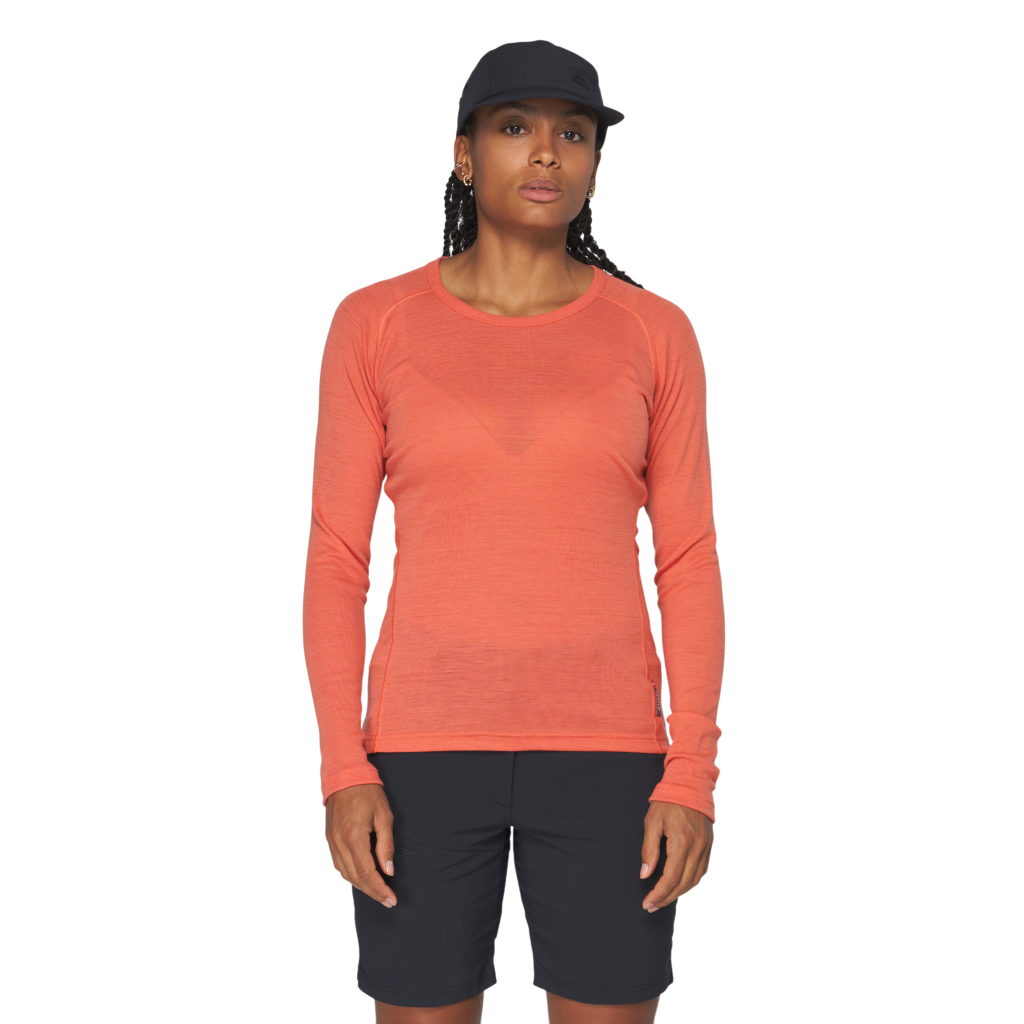 Women's Adventure Merino 190 Shirt - Coral