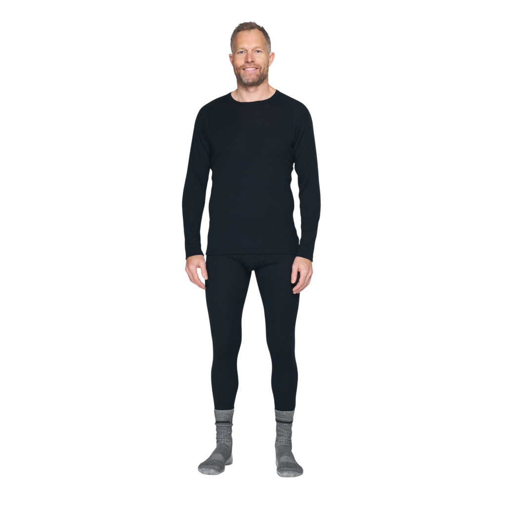 Men's Adventure Merino 190 Longs - Ink