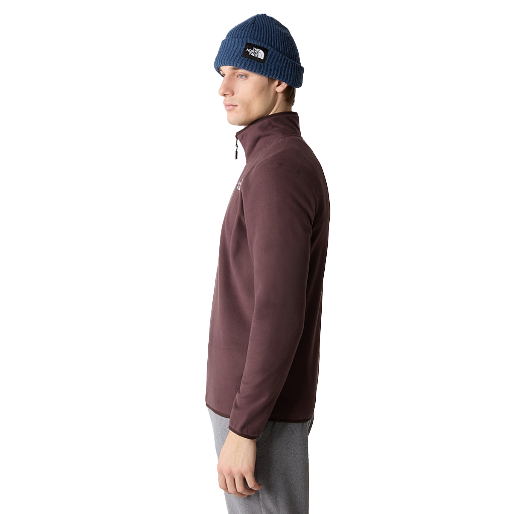 The North Face Men&#39;s 100 Glacier 1/4 Zip Coal Brown - Booley Galway