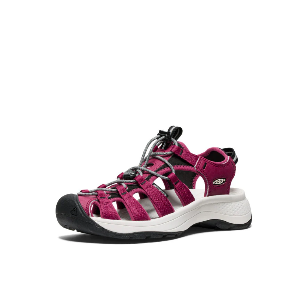Keen Women's Astoria West Sandals Beaujolais / Star White - Booley Galway