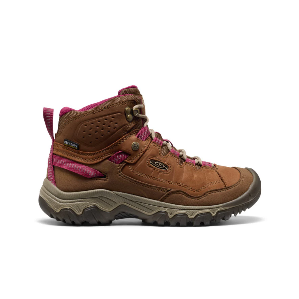 Keen Women's Targhee IV Mid WP Bison / Beaujolais - Booley Galway