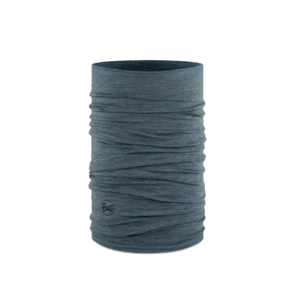 Merino Wool Buff Lightweight - Multistripes Storm Blue
