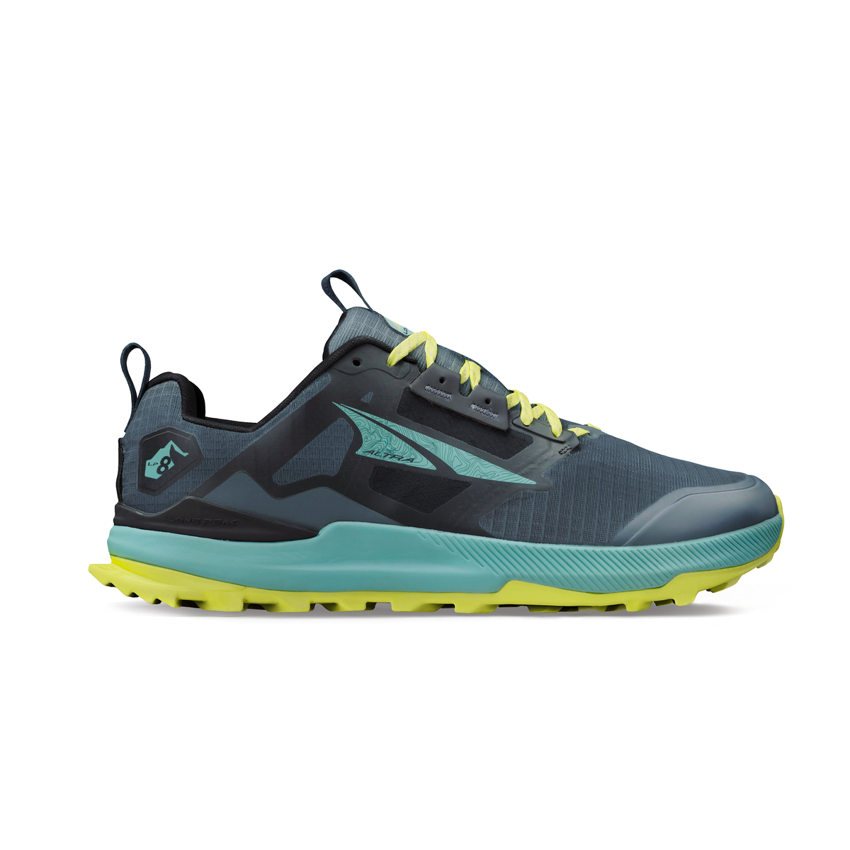 Men's Lone Peak 8 - Black / Green