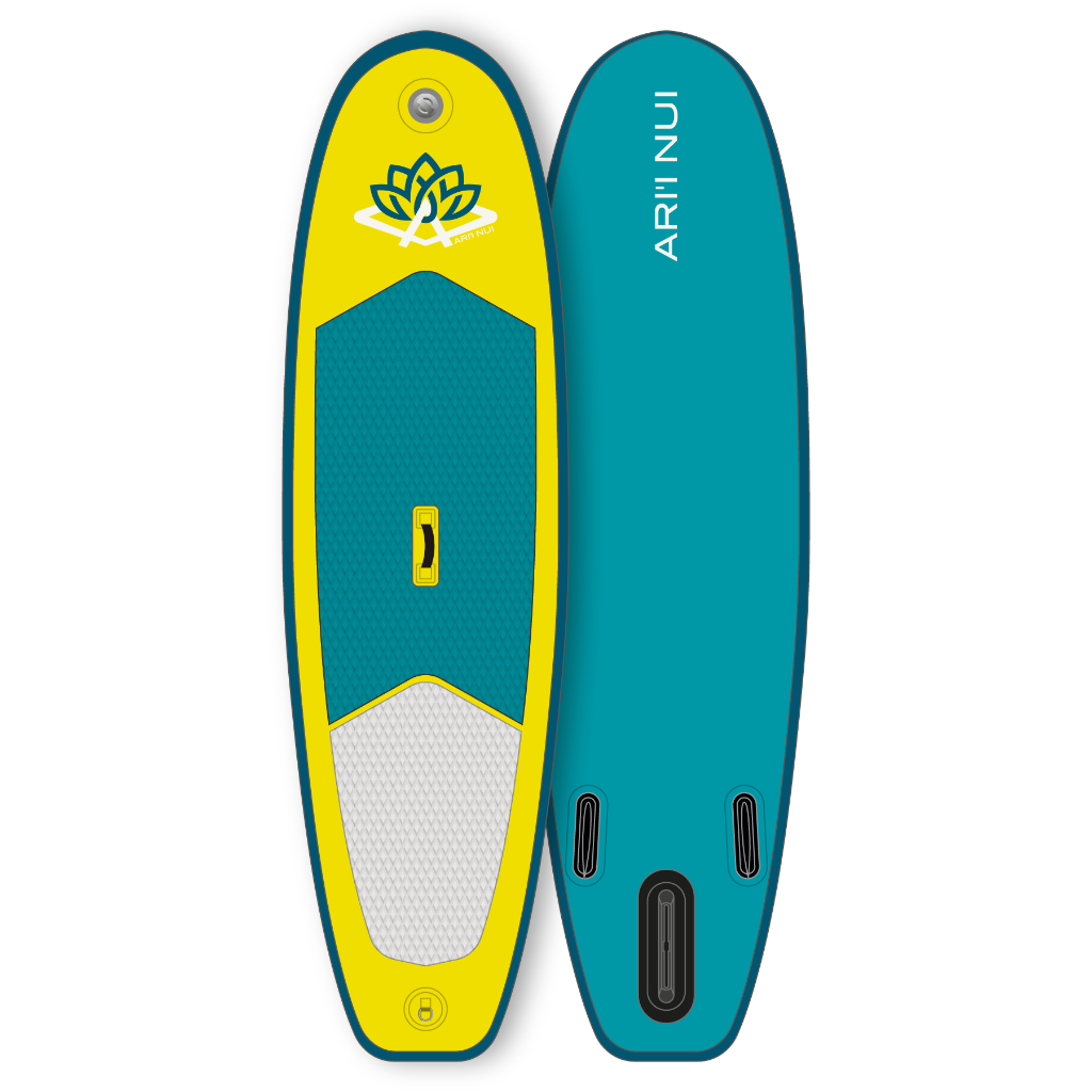 Mahana 9 ft Inflatable SUP - Anise / Teal
