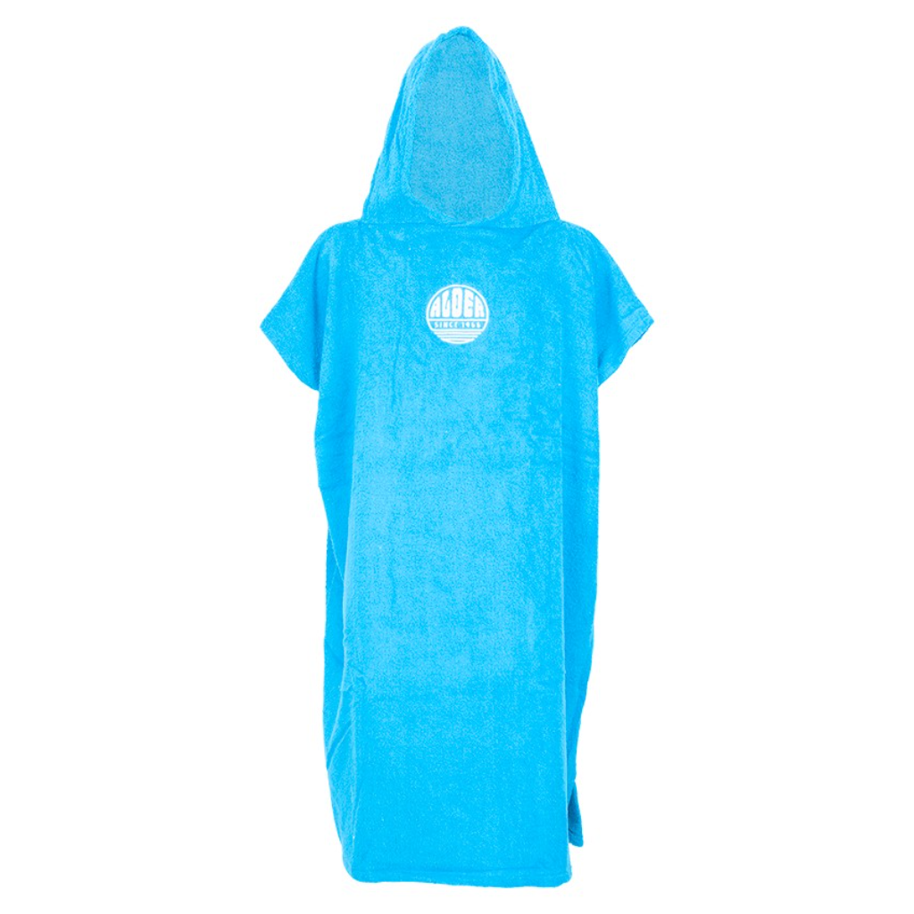 Kids Terry Poncho - Blue