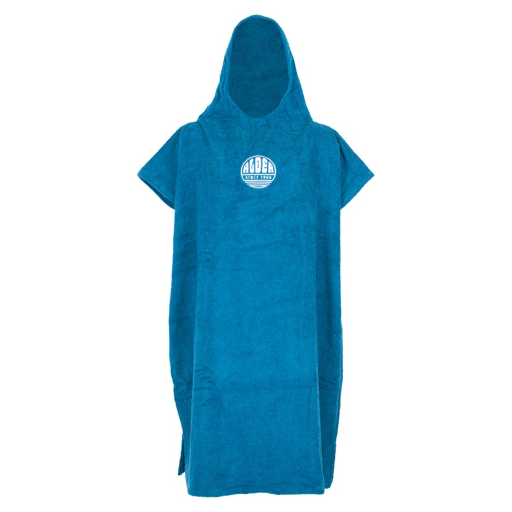 Kids Terry Poncho - Navy
