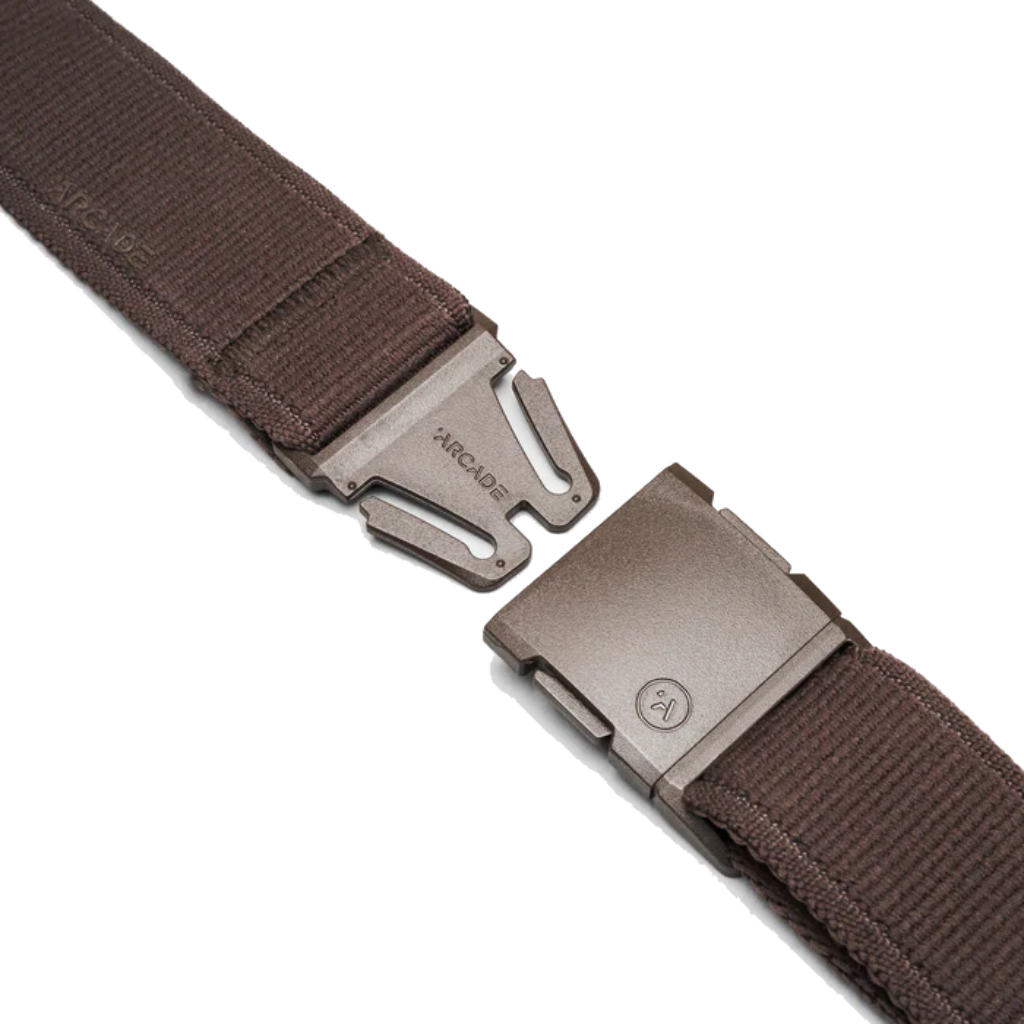 Atlas A2 Elastic Stretch Belt - Med Brown
