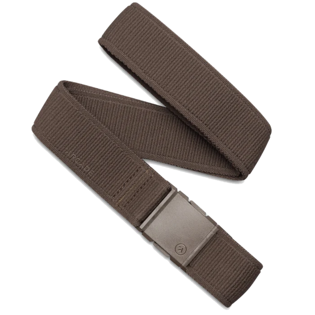 Atlas A2 Elastic Stretch Belt - Med Brown