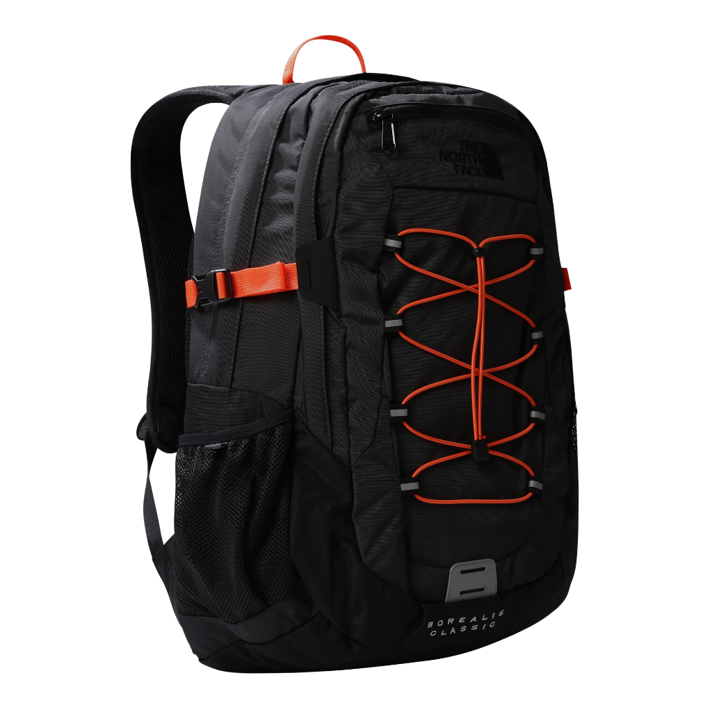 The North Face Borealis Classic Asphalt Grey / Retro Orange / NPF - Booley Galway