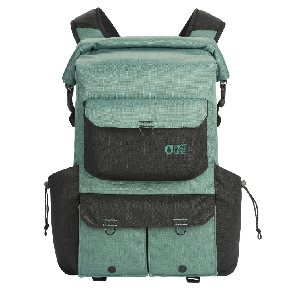 Picture Organic Clothing Grounds Backpack 22L Green Spray - Booley Galway