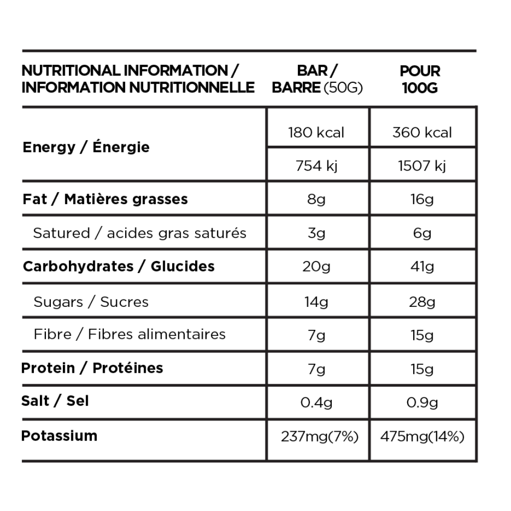 Naak Energy Bar - Banana and Chocolate - Booley Galway