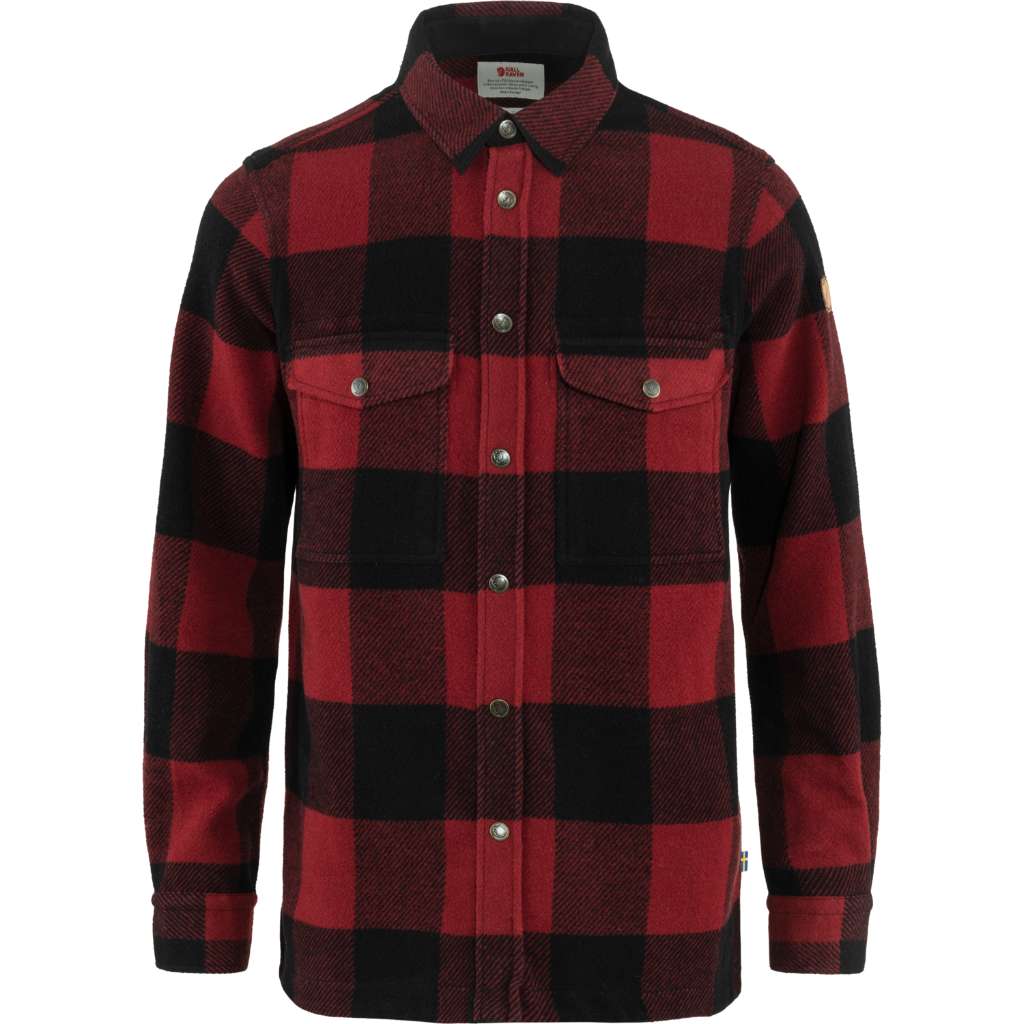 Fjallraven Men&#39;s Canada Shirt Red - Booley Galway