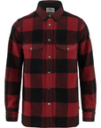 Fjallraven Men's Canada Shirt Red - Booley Galway