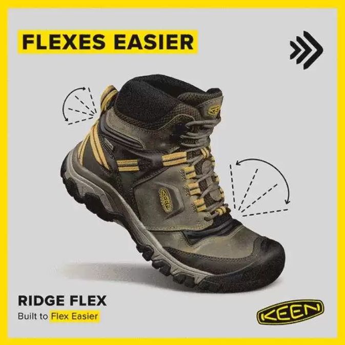 Keen Men's Ridge Flex Mid WP - Booley Galway