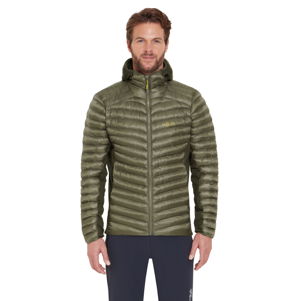 Men's Cirrus Flex Hoody - Light Khaki / Army