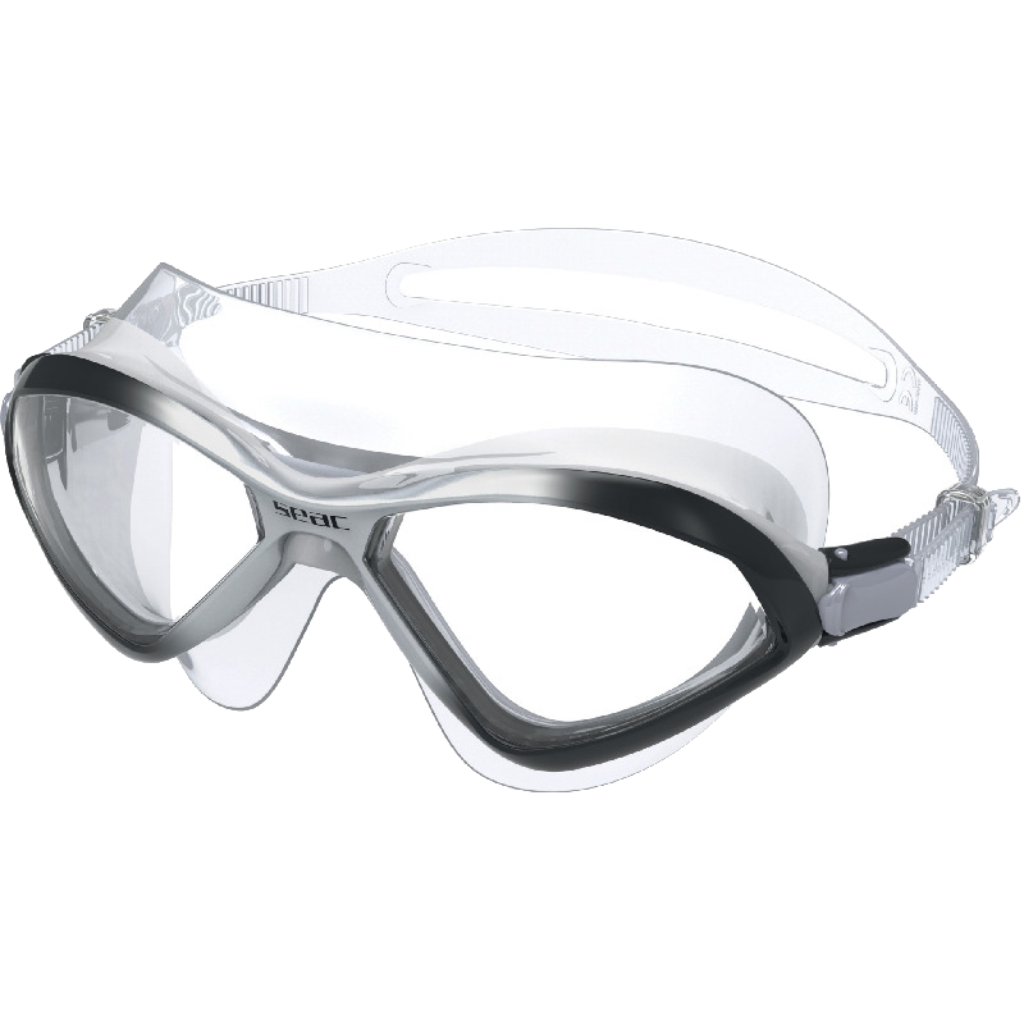 Seac Diablo Goggles Black / Silver / Clear Lens - Booley Galway