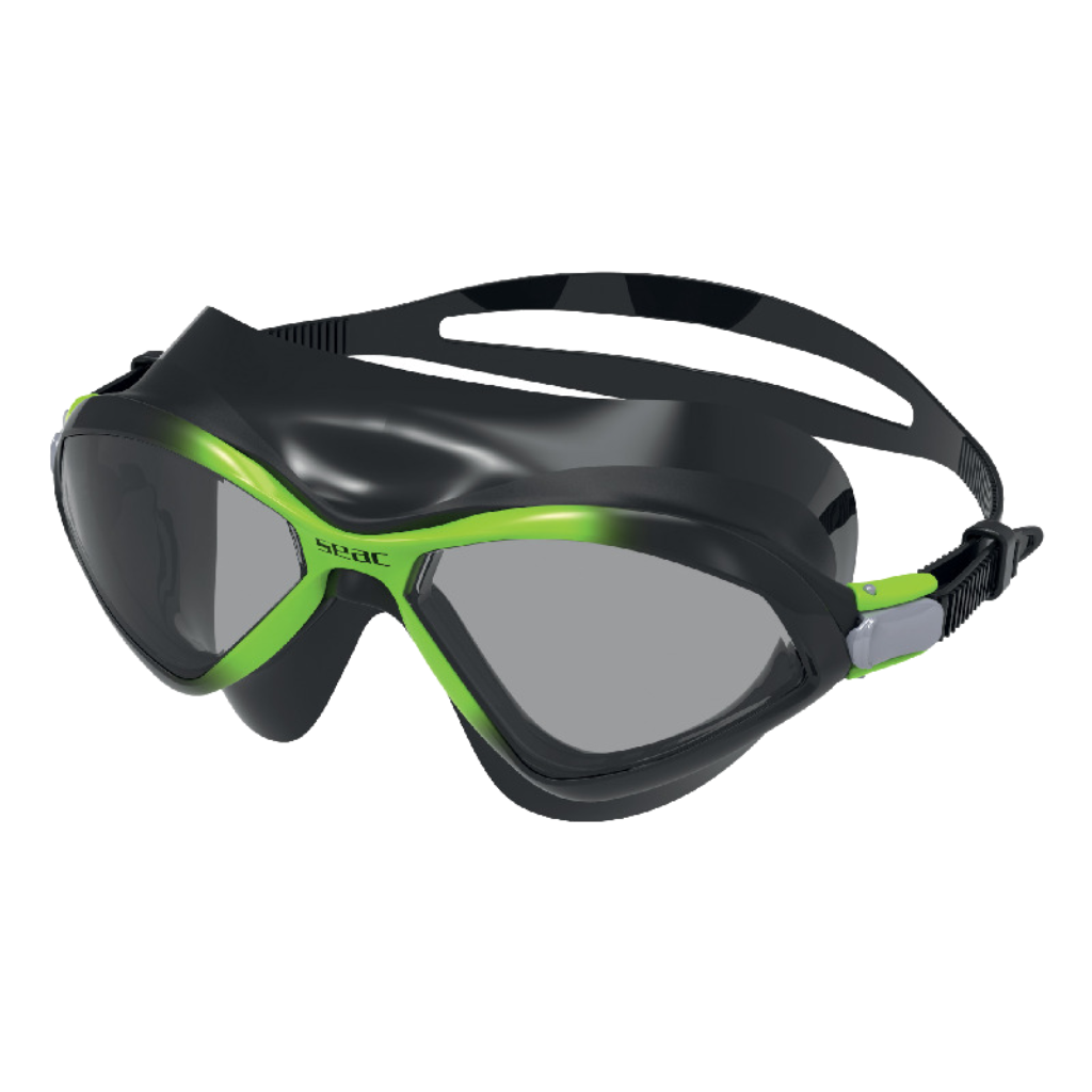 Diablo Goggles - Black / Lime / Dark Lens