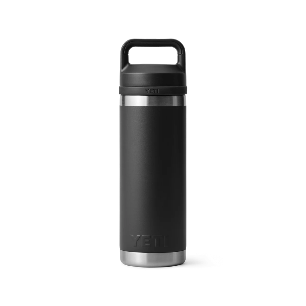 Yeti Rambler 18 oz Chug Cap Bottle Black - Booley Galway