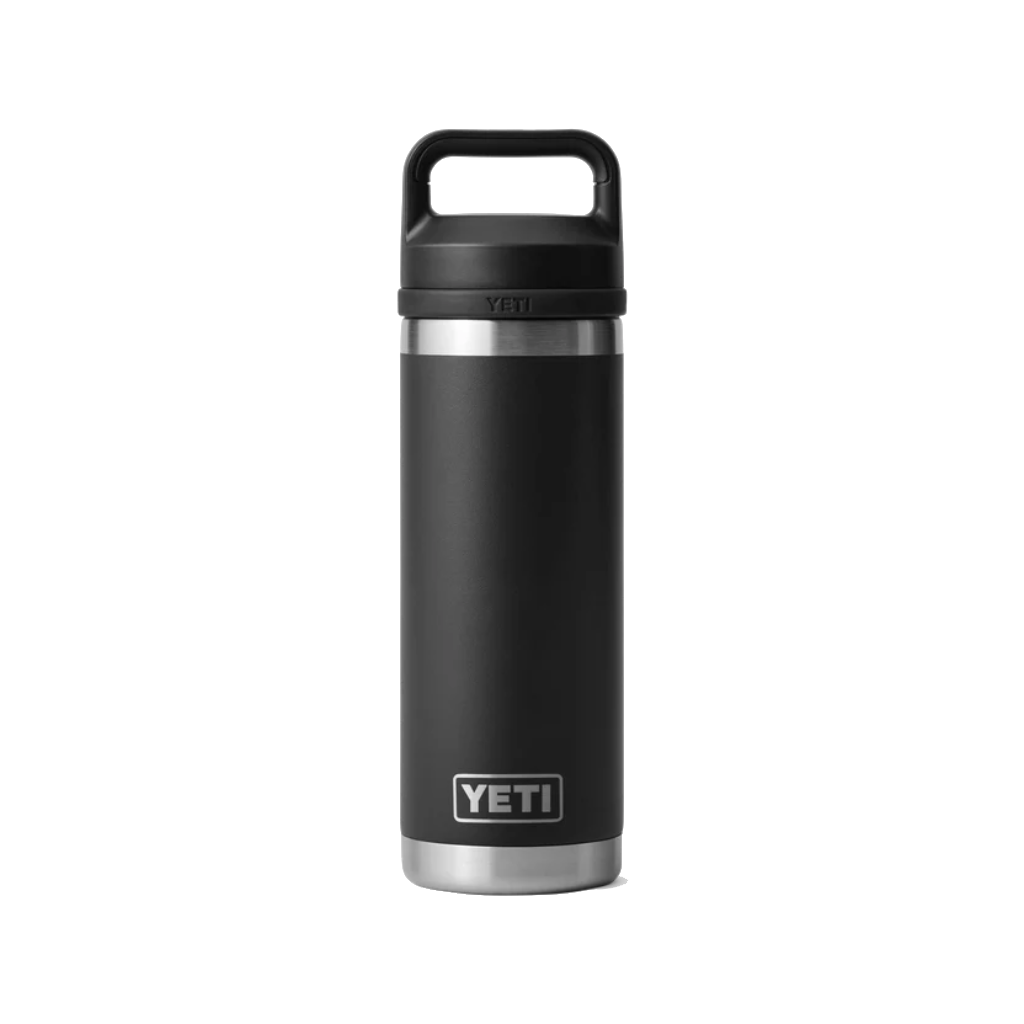 Yeti Rambler 18 oz Chug Cap Bottle Black - Booley Galway
