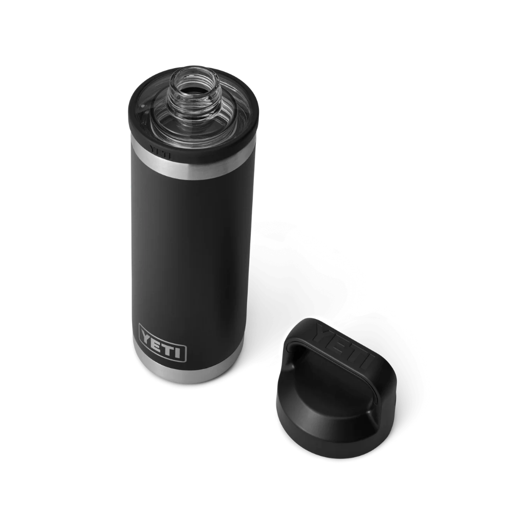 Yeti Rambler 18 oz Chug Cap Bottle Black - Booley Galway