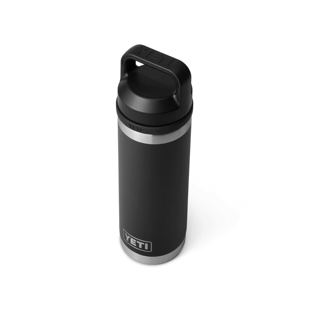 Yeti Rambler 18 oz Chug Cap Bottle Black - Booley Galway