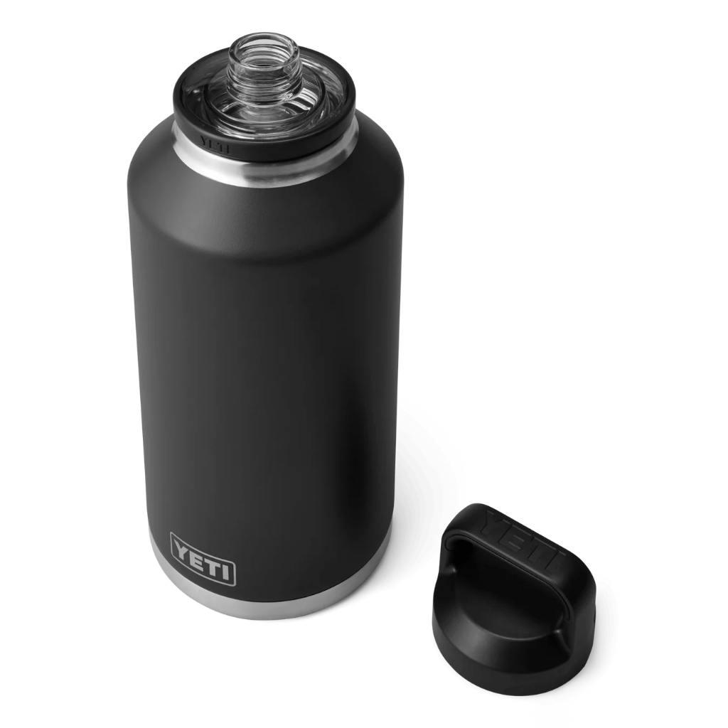 YETI Rambler 64 oz Chug Cap Bottle Black - Booley Galway