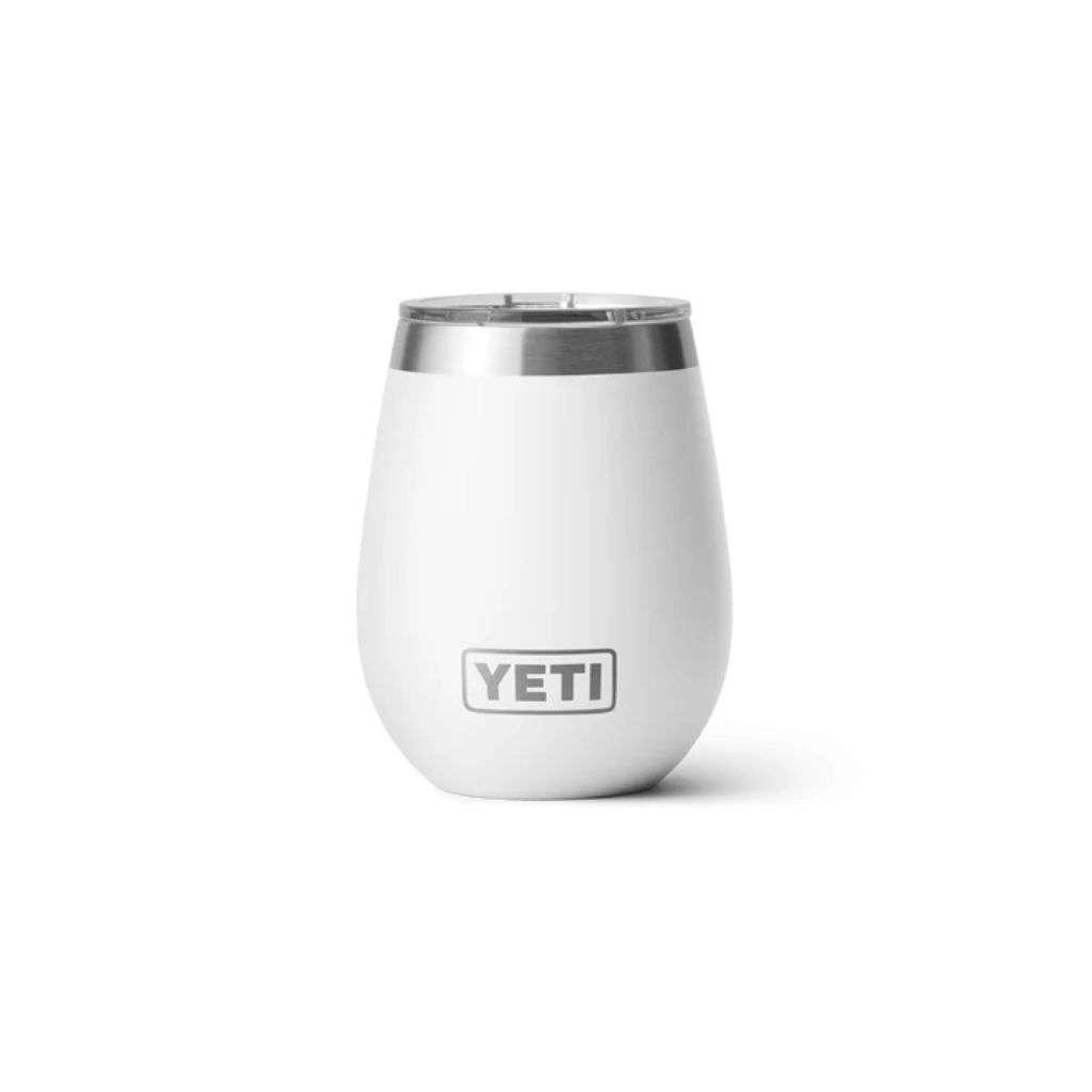 Yeti Rambler 10 oz MagSlider Wine Tumbler White - Booley Galway