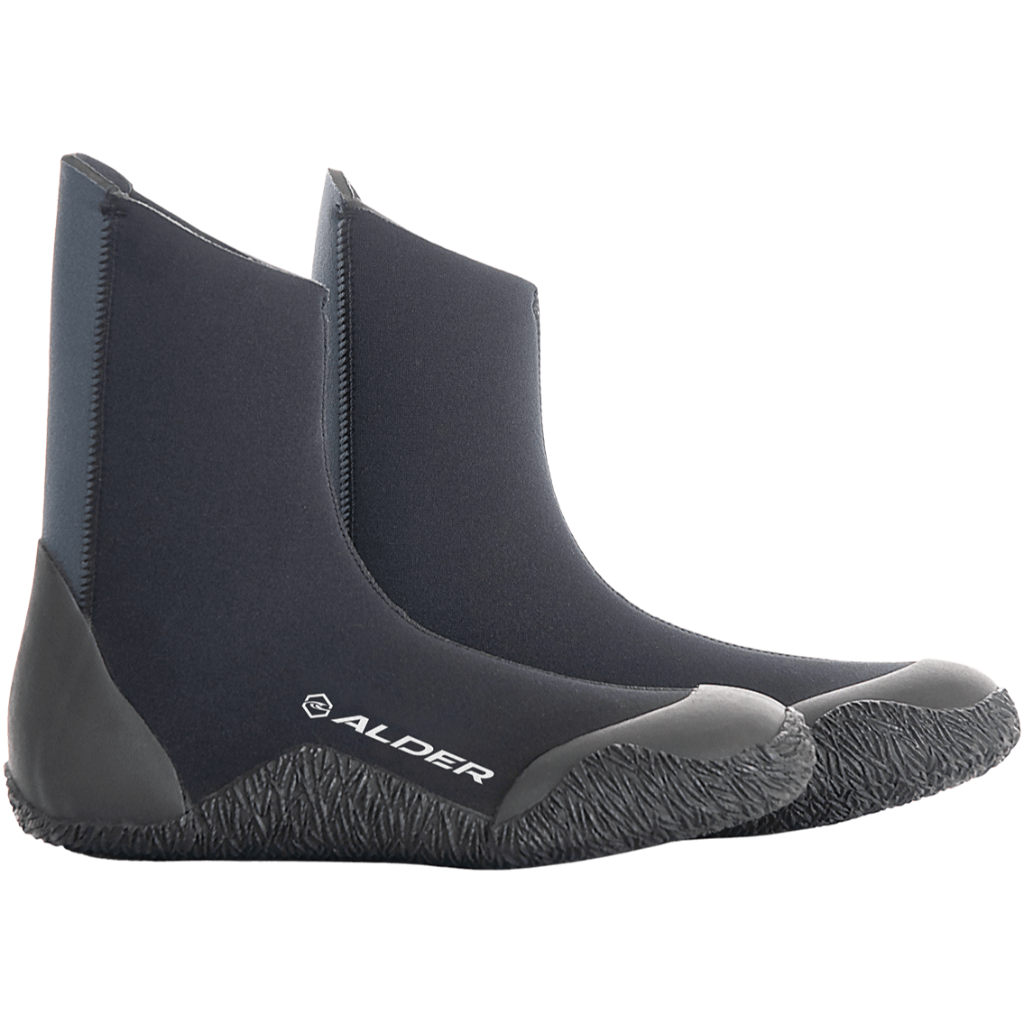 Edge 5 mm Round Toe Boot - Black