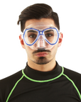 Seac Elba Mask Transparent / Blue - Booley Galway