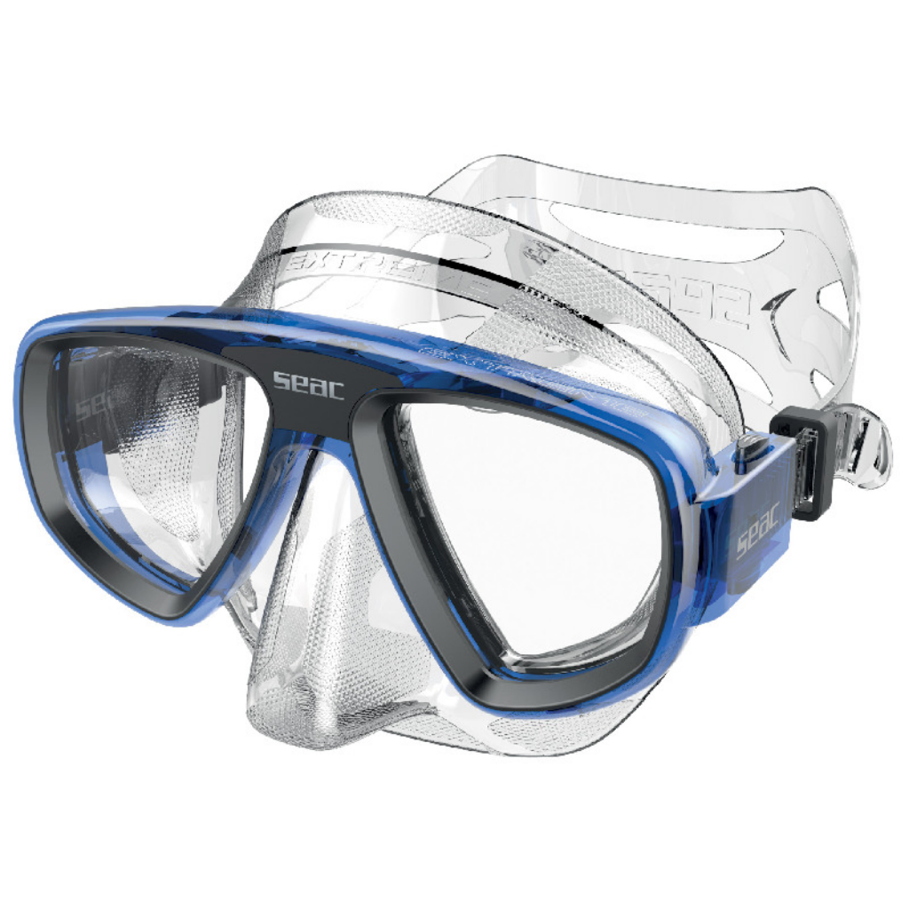 Seac Extreme 50 Mask Clear / Blue - Booley Galway