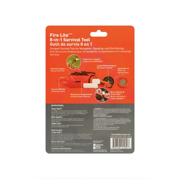 Fire Lite 8-in-1 Survival Tool
