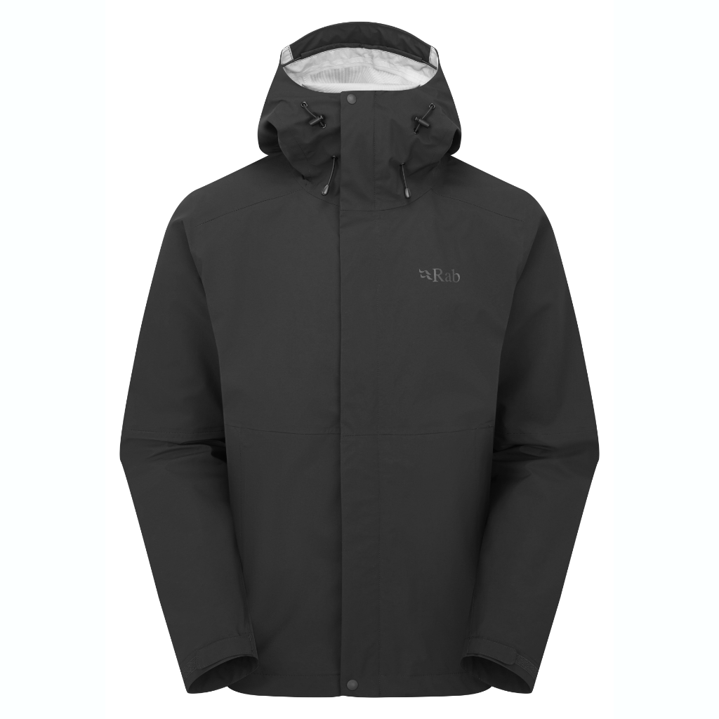 Rab Men's Firewall Waterproof Jacket Black - Booley Galway