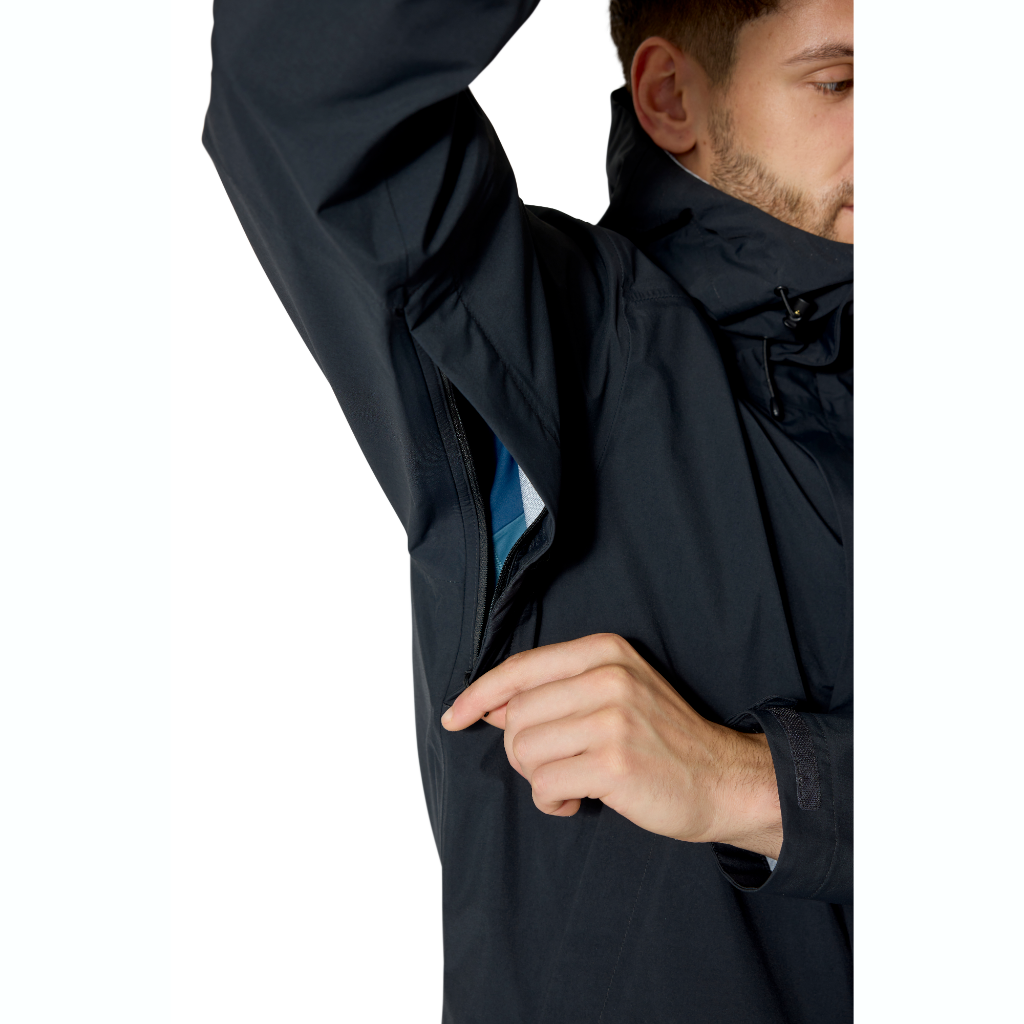 Rab Men's Firewall Waterproof Jacket Black - Booley Galway