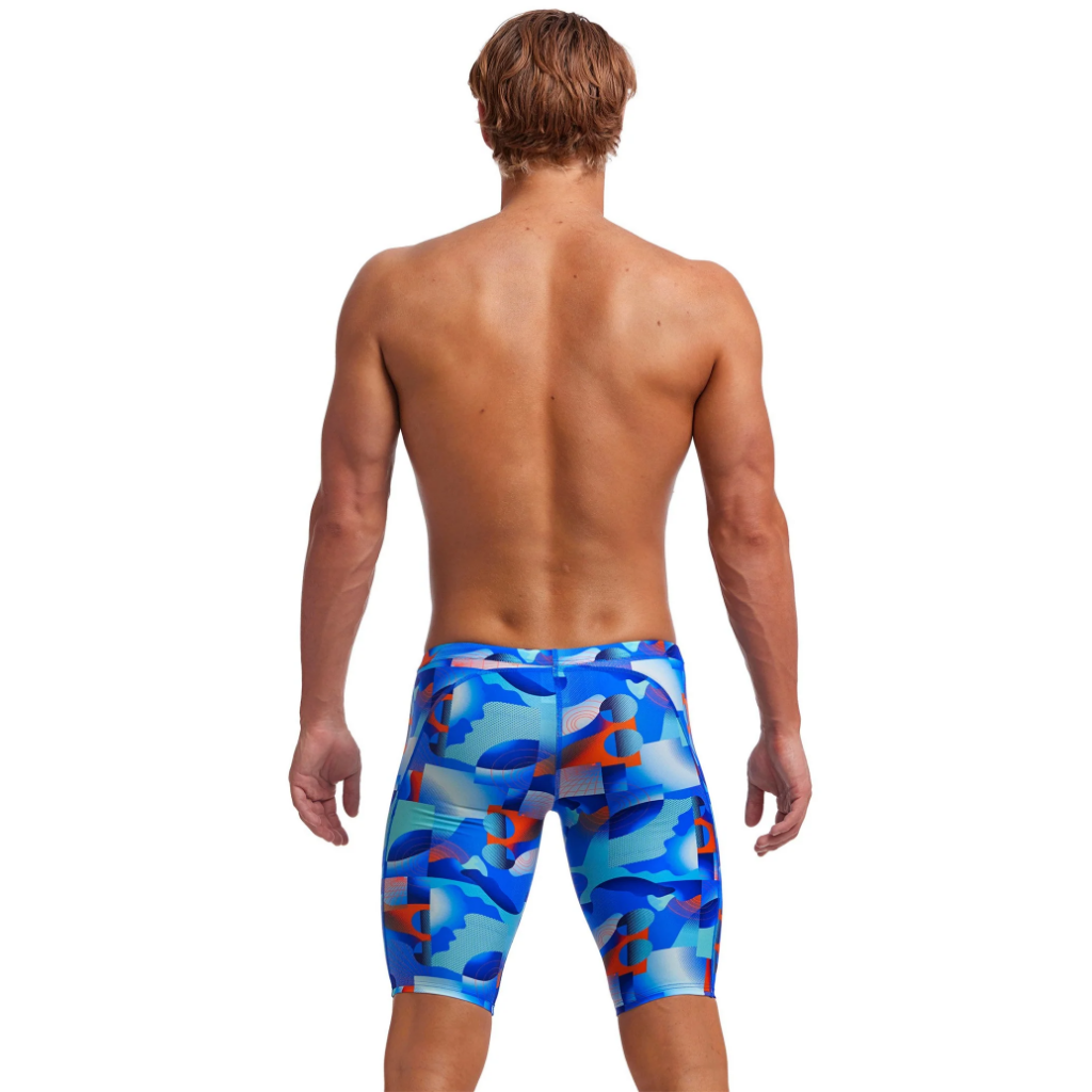 Funky Trunks Men&#39;s Training Jammers Battle Blue - Booley Galway