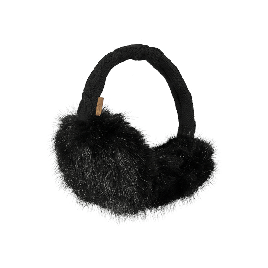 Fur Earmuff - Black
