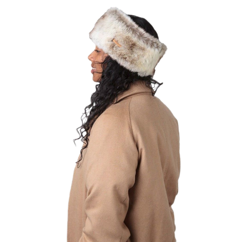 Fur Headband - Black