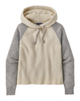 Patagonia Women's Recycled Wool Blend Hooded Pullover Dyno White - Booley Galway