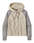 Women's Recycled Wool Blend Hooded Pullover - Dyno White