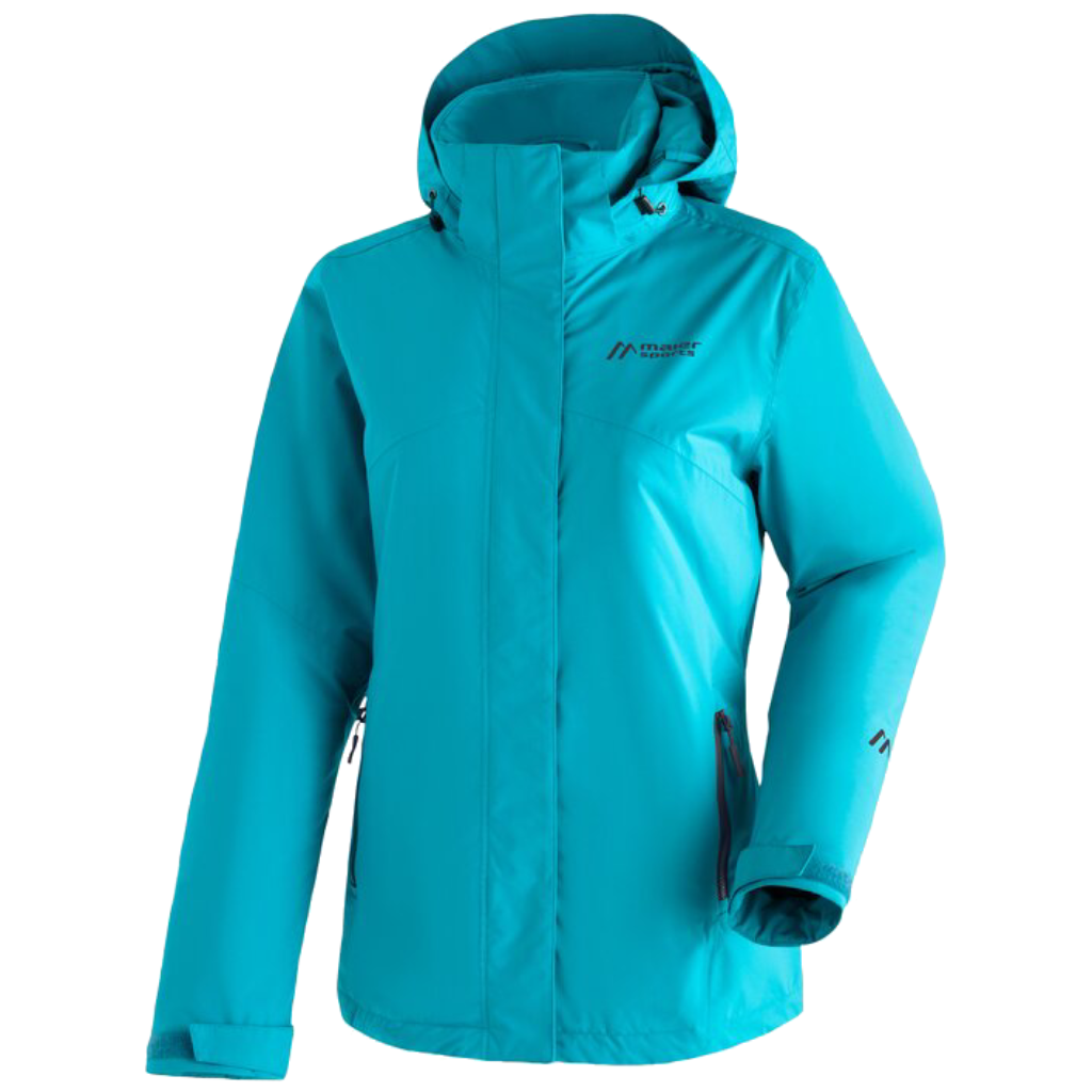Maier Sports Women&#39;s Metor Therm Rec Jacket Teal Pop / Night Sky - Booley Galway