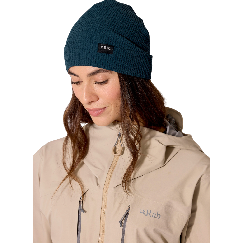 Hurkle Rolled Beanie - Tempest Blue