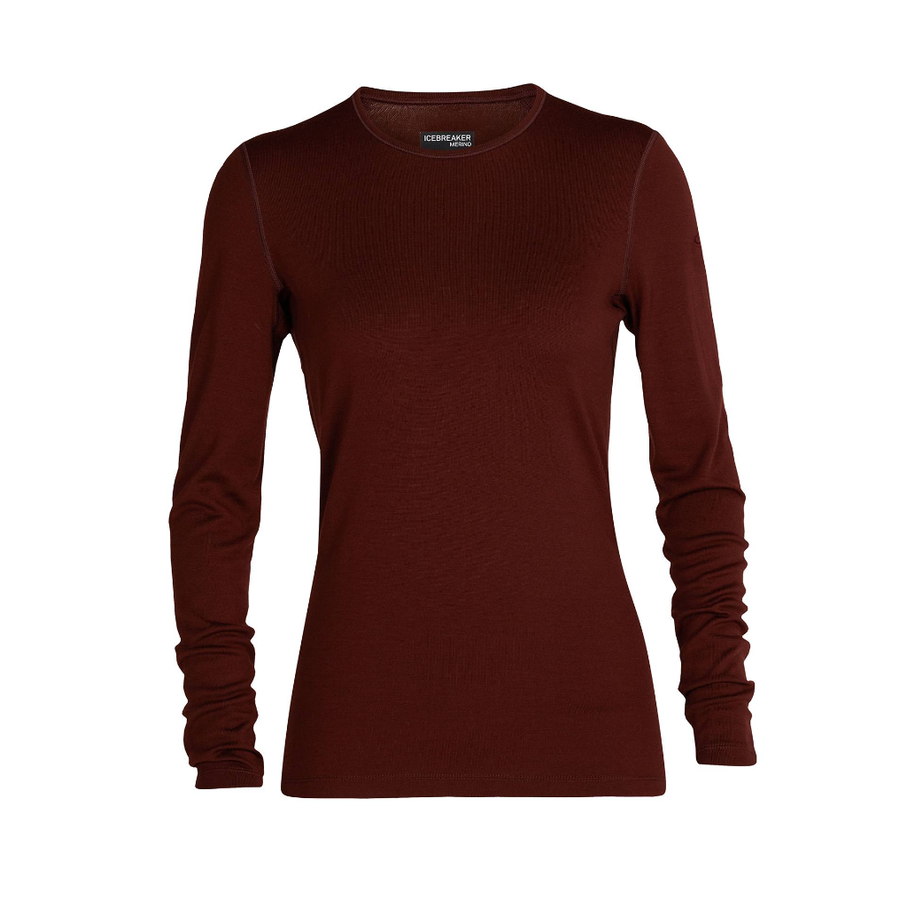 Women's 200 Oasis L/S Crewe - Espresso