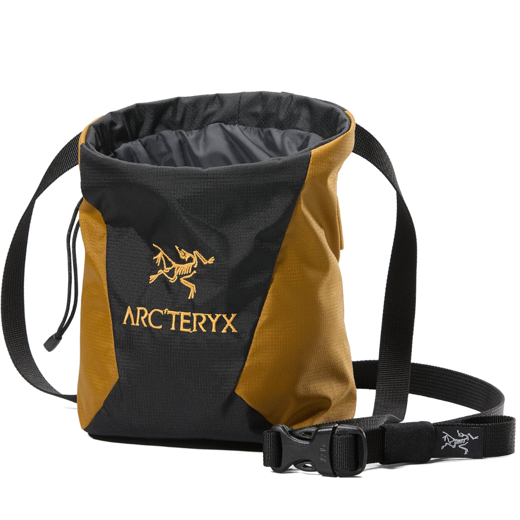 Arc&#39;teryx Ion Lightweight Chalk Bag Yukon / Black - Booley Galway