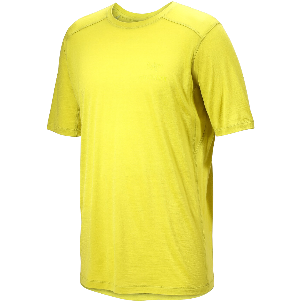 Men's Ionia Merino Wool Arc'Word S/S T-Shirt - Lampyre
