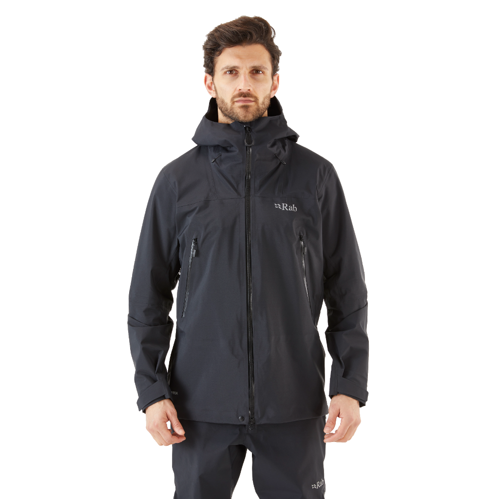 Rab Men&#39;s Kangri GTX Jacket Black - Booley Galway