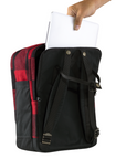 Kanken Re-Wool Laptop 15 in - Red / Black