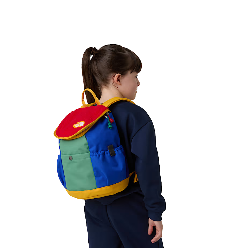 The North Face Kids Mini Explorer TNF Red / Deep Grass Green / TNF Blue / Summit Gold / NPF - Booley Galway