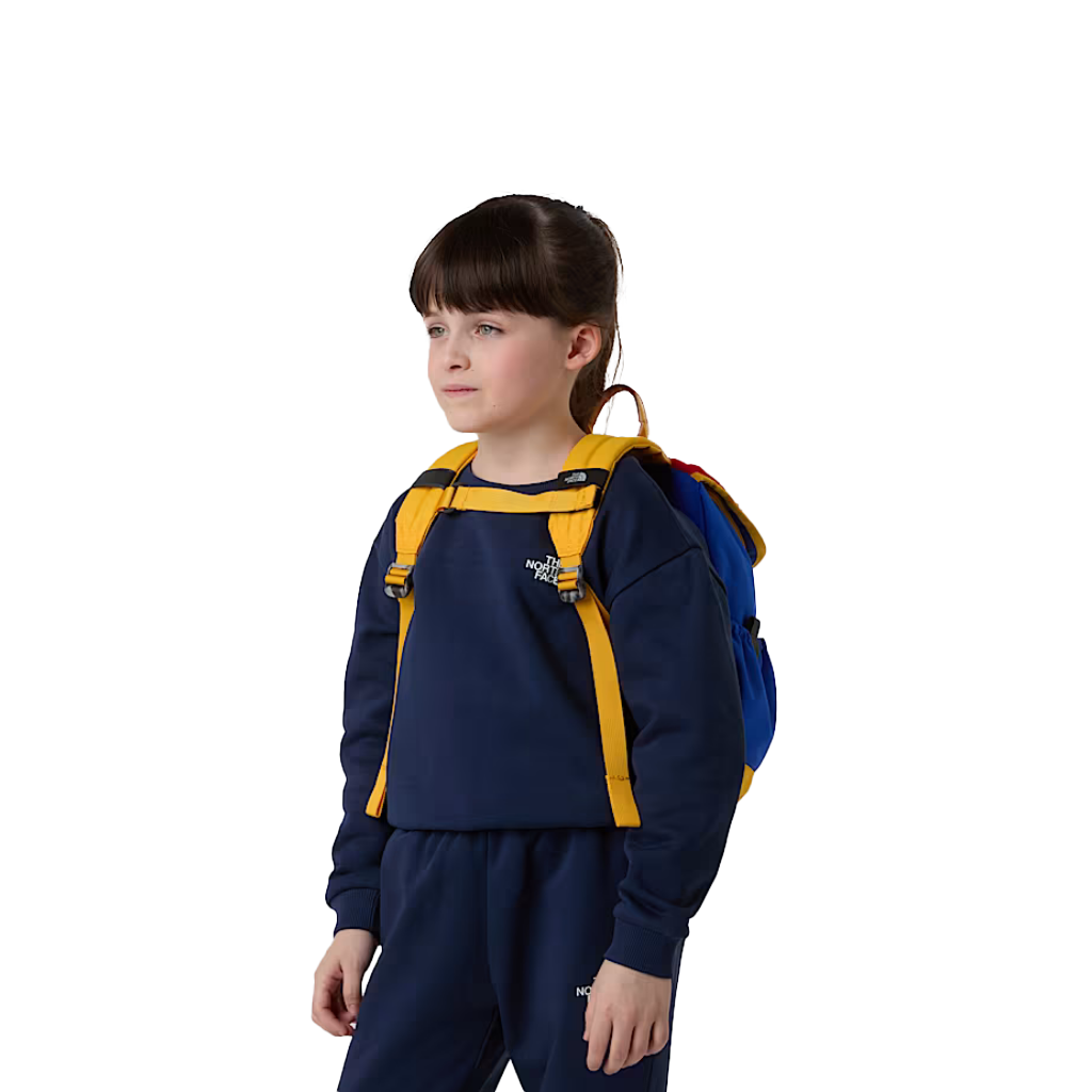 The North Face Kids Mini Explorer TNF Red / Deep Grass Green / TNF Blue / Summit Gold / NPF - Booley Galway