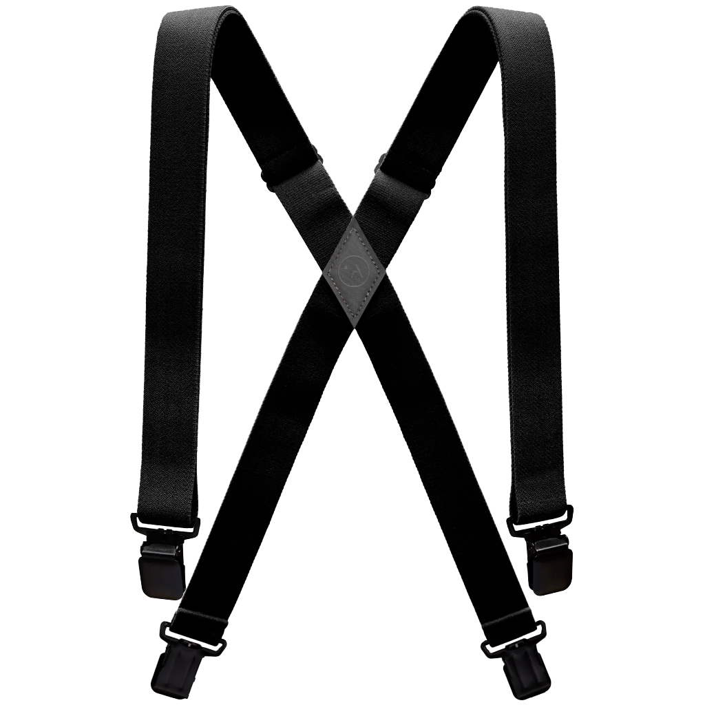 Kids Jessup Suspenders - Black