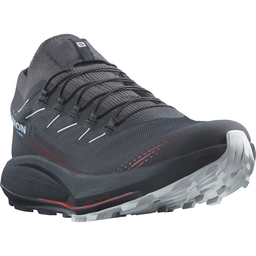 Salomon Men&#39;s Pulsar Trail 2 Pro Carbon / Fiery Red / Arctic Ice Sapphire / Sunny - Booley Galway