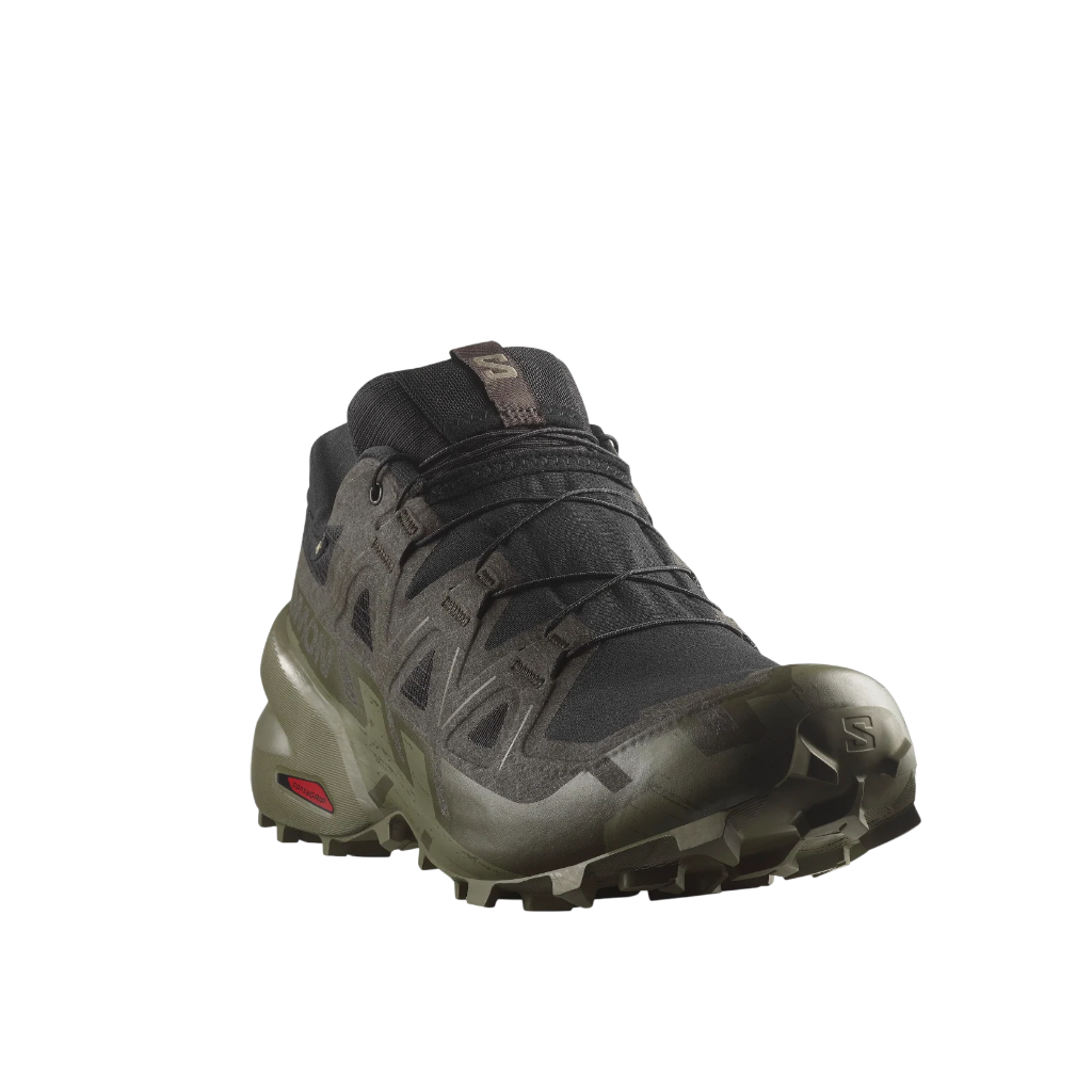 Men's Speedcross 6 GTX - Black / Peat / Deep Lichen Green